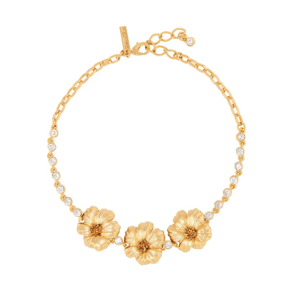 Oscar de la Renta
CRYSTAL POPPY NECKLACE